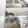 Conceptum Alfombra de Pasillo HE633 Crema y Dorado 80 x 150 cm